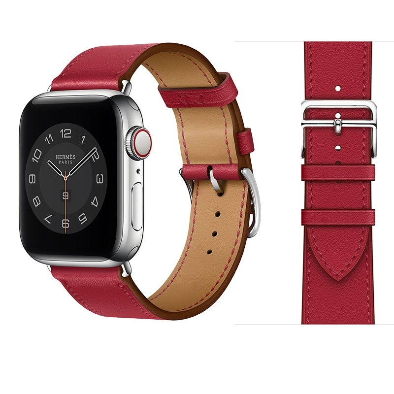 hermes-leather-strap-red